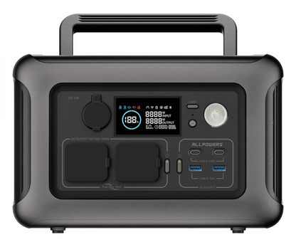 Travel Power Pack — Recharge from the Sun or Your Car